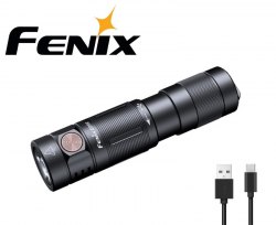 {MPower} Fenix E09R USB 充電 美國名廠 Luminus SST20 600 流明 LED Flashlight 電筒 - 原裝行貨