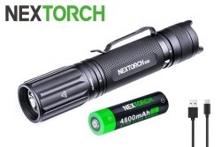 {MPower} Nextorch E52 USB 充電 美國名廠 Cree XHP50.2 LED 2500 流明 LED Flashlight 電筒 - 原裝行貨