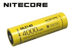 {MPower} Nitecore NL2140 21700 4000mAh 3.6V Battery 有保護電路, 帶保護板 鋰電池 充電池 - 原裝行貨