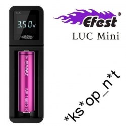 Efest LUC mini USB LCD Charger 鋰電池 充電器 ( 26650  18650  16340  14500 ) - 原裝行貨