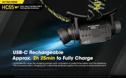 {MPower} Nitecore HC65 V2 USB 充電 美國名廠 Luminus SST-40-W LED 1750流明 Headlight Headlamp 頭燈 - 原裝行貨