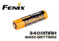 {MPower} Fenix 18650 3400mAh 3.6V Protected Rechargeable Battery 保護板 鋰電池 充電池 - 原裝行貨