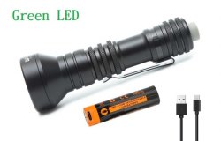{MPower} Manker MC12 II (Green 綠光) USB 充電 Osram KW CSLNM1.F1 950流明 LED Flashlight 電筒 - 原裝行貨