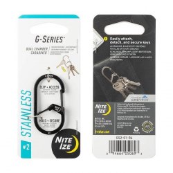 {MPower} 美國名廠 Nite Ize GS2 G-Series Key Chain 不銹鋼 爬山扣 登山扣 鎖匙扣 - 原裝行貨