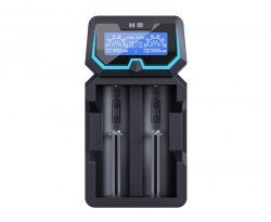 {MPower} XTAR X2 加長版 LCD USB Quick Charger 快速 充電器 ( 18650, 21700, AA, 2A, AAA, 3A ) - 原裝行貨