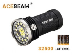 清貨價 - {MPower} AceBeam X80GT 美國名廠 CREE XHP50.2 LED 32500 流明 LED Flashlight 電筒 (附送 18650) - 原裝行貨