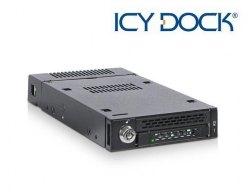 {MPower} 台灣名廠 ICY Dock MB833M2K-B M.2 PCIe NVMe SSD miniSAS HD (SFF-8643) Mobile Rack 抽取架 - 原裝行貨