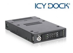 {MPower} 台灣名廠 ICY Dock MB601M2K-1B M.2 PCIe NVMe SSD U.2 (SFF-8639) Mobile Rack 抽取架 - 原裝行貨