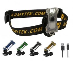 {MPower} 加拿大名廠 Armytek Zippy Extended Set 200 流明 USB 充電 LED Headlight Headlamp 頭燈 - 原裝行貨