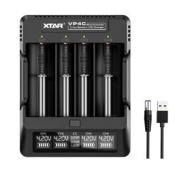 {MPower} XTAR VP4C USB LCD Battery Charger 充電器 - 原裝行貨
