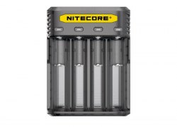 {MPower} Nitecore Q4 LED Charger 顯示 獨立管道 充電器 ( 18650, 21700 ) - 原裝行貨