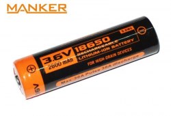{MPower} Manker 18650 2600mAh ( 30A ) 3.6V High Drain Li-ion Battery 高放 鋰電池 充電池 - 原裝行貨