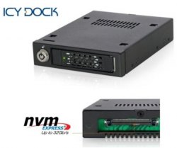 {MPower} 台灣名廠 ICY Dock MB601VK-B 2.5 U.2 NVMe SATA SAS SSD HDD Mobile Rack 抽取盒- 原裝行貨
