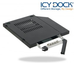 {MPower} 台灣名廠 ICY Dock MB411SPO-2B 2.5 SATA HDD, SSD (Notebook Rom, Slim ODD) - 原裝行貨