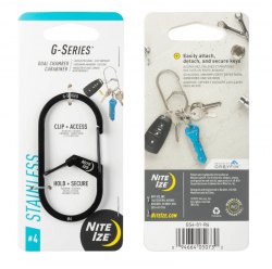 {MPower} 美國名廠 Nite Ize GS4 G-Series Key Chain 不銹鋼 爬山扣 登山扣 鎖匙扣 - 原裝行貨