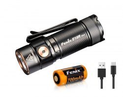 {MPower} Fenix E18R V2.0 USB 充電 Luminus SST40 LED 1200 流明 LED Flashlight Torch 電筒 - 原裝行貨