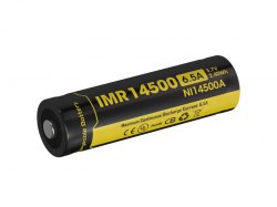 {MPower} Nitecore IMR 14500 650mAh 3.7V Battery 尖頭 鋰電池 充電池 - 原裝行貨