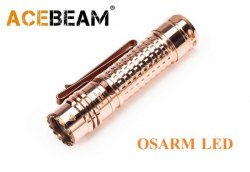 特價 - {MPower} AceBeam TK18 CU Copper 德國名廠 OSRAM 1900 流明 LED Flashlight 銅版 電筒 - 原裝行貨