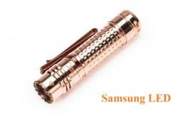 特價 - {MPower} AceBeam TK18 CU Copper 三星 Samsung LH351D 3000 流明 LED Flashlight 銅版 電筒 - 原裝行貨