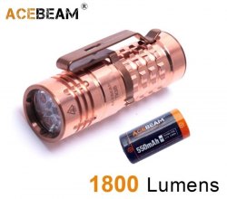 {MPower} AceBeam TK16 CU Copper Luminus SST-20 1250流明 EDC LED Flashlight 銅版 電筒 - 原裝行貨
