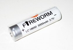{MPower} Fireworm 18650 3000mAh 3.7V Protected Rechargeable Battery 帶保護板 鋰電池 充電池 - 原裝行貨