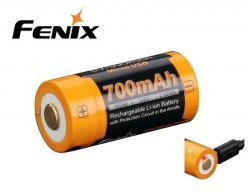 {MPower} Fenix ARB-L16-700U USB 16340 700mAh 3.6V Protected Battery 保護板 鋰電池 充電池 - 原裝行貨