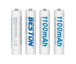 {MPower} Beston 1100mAh 3A, AAA Ni-MH Rechargeable Battery 低放電 充電池 叉電 - 原裝行貨