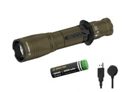 {MPower} 加拿大名廠 Armytek Dobermann Pro Olive 橄欖色 (黃光) CREE XHP35 HI LED 1400流明 LED Flashlight 電筒 - 原裝行貨