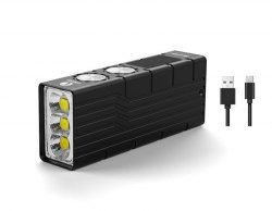 {MPower} Lumintop MoonBox USB 充電 Cree XHP50.2 LED 12000流明 LED Flashlight Torch 電筒 - 原裝行貨