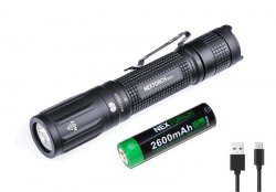 {MPower} Nextorch E51C USB 充電 OSRAM P9 LED 1600 流明 LED Flashlight Torch 電筒 - 原裝行貨