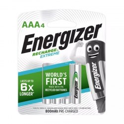 {MPower} 全球第一 勁量 Energizer 低放電 3A, AAA 800mAh Rechargeable Battery 充電池 叉電 (日本製) 原裝行貨