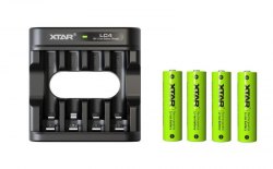 {MPower} XTAR LC4 + AA 2700mWh 1.5V Set 套裝 1.5V USB Charger 充電器 - 原裝行貨