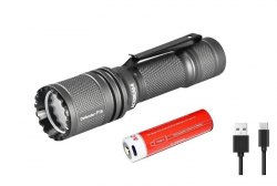 {MPower} AceBeam P16 Gray 灰色 USB 充電 Luminus SFT40 LED 1800 流明 LED Flashlight Torch 電筒 - 原裝行貨