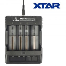 XTAR VP4 LCD Charger 顯示 獨立管道 充電器 ( 18650, 16340, 14500, 26650 ) - 原裝行貨