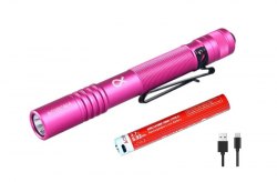 {MPower} AceBeam Pokelit 2AA Pink 粉紅色 USB 充電 Nichia 219A High CRI LED 600 流明 Flashlight Torch 高顯色 電筒 - 原裝行貨