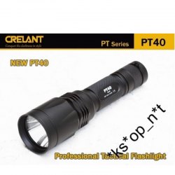 Crelant PT40 美國名廠 CREE XP-G2 超光 460 流明 LED Flashlight 電筒 ( 白光, 黃光 ) - 原裝行貨