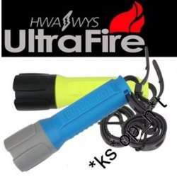 UltraFire WF-3430 美國名廠 Cree T6 LED 潛水電筒 Diving Flashlight (800流明, 潛水50米) 原裝行貨