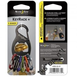 美國名廠 Nite Ize S-Biner Key Rack 不銹扣 開瓶器 鎖匙扣 KeyChain Bottle Opener -原裝行貨