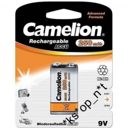 德國名廠 Camelion 9V Rechargeable Battery 充電池 叉電 - 原裝行貨