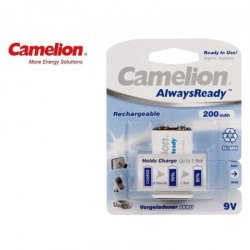 德國名廠 Camelion 9V Rechargeable Battery 低放電 充電池 叉電 - 原裝行貨