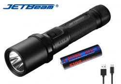 {MPower} Jetbeam C8R USB 充電 美國名廠 CREE XPL2 1480流明 LED Flashlight 電筒 (跟原廠充電池) - 原裝行貨