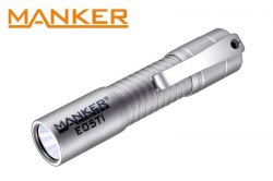 {MPower} Manker E05 Ti 鈦合金 德國名廠 OSRAM KW CSLNM1.TG 400流明 LED Flashlight 電筒 (2A, AA, 14500) - 原裝行貨