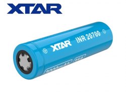 {MPower} XTAR 20700 3000mAh ( 35A ) 3.6V INR Li-ion Lithium Battery 鋰電池 充電池 - 原裝行貨