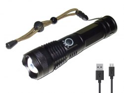 {MPower} 高質數 USB 充電 Cree XHP50 LED Flashlight 3200 流明 變焦 電筒