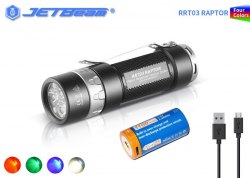 {MPower} Jetbeam RRT03 美國名廠 CREE XP-G3 1400 流明 四色 LED Flashlight 電筒 - 原裝行貨