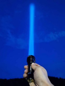 {MPower} Manker MC13 Blue (藍光) USB 充電 德國名廠 OSRAM KB CSLNM1.14 LED 115流明 LED Flashlight 電筒 - 原裝行貨