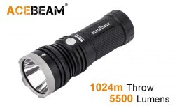 {MPower} AceBeam K30GT 名廠 Luminus SBT-90 GEN2 5500 流明 LED Flashlight 電筒 - 原裝行貨