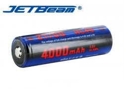 {MPower} Jetbeam 21700 4000mAh 3.6V Li-ion Rechargeable Battery 鋰電池 充電池 - 原裝行貨