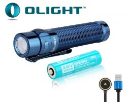 {MPower} Olight Warrior Mini Seasons Summer 2 Ti 限量版 USB 充電 1500流明 LED Flashlight 電筒 - 原裝行貨