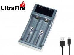 {MPower} UltraFire WF-119 USB Charger 充電器 ( 2A / AA / 3A / 26650 / 18650 / 16340 ) - 原裝行貨